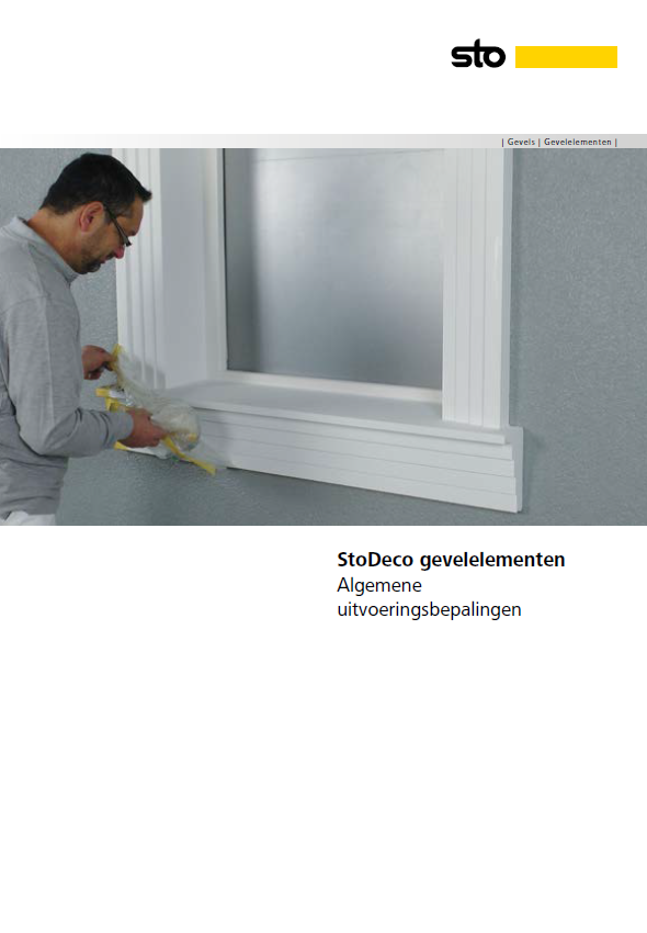 Verwerkingsrichtlijnen StoDeco