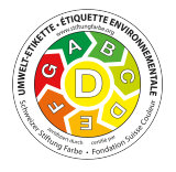 milieuetiket CH D gekleurd