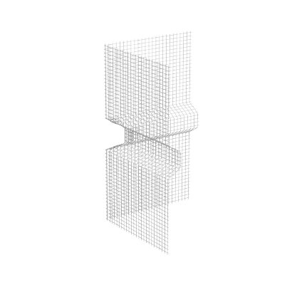 Sto-Bossenweefsel hoekstuk